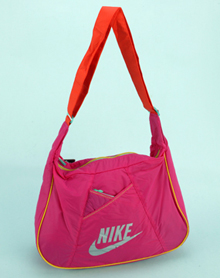 耐克NIKE桃红色阳光女孩斜挎包BA2882-661