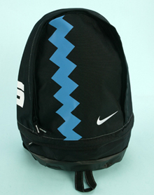 中性黑/蓝色NIKE5足球背包BA2748-041