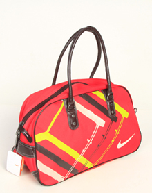 耐克NIKE女款红色健身挎包BA3032-626