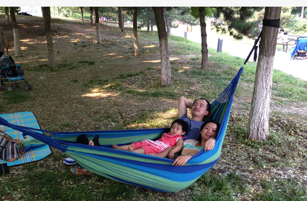 安君美SFMOBUL加厚帆布多功能吊床秋千地布(赠绑绳1.9米绑绳2根和布袋1个\/二色可选)AJM-F188_唯品团