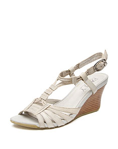 芭迪patty女鞋专场浅灰色休闲时尚高跟凉鞋