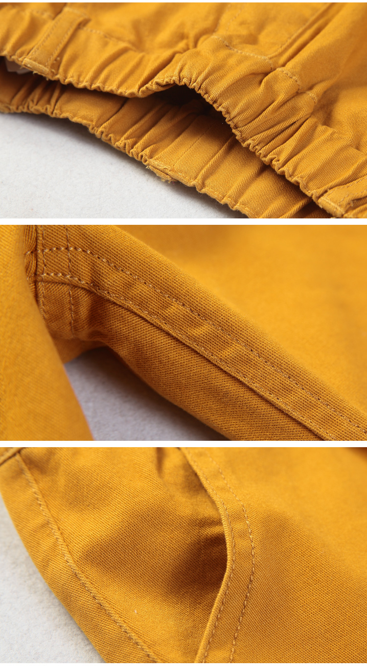 小虎宝儿hooboboy男童专场 > 男童藤黄色糖果色休闲裤