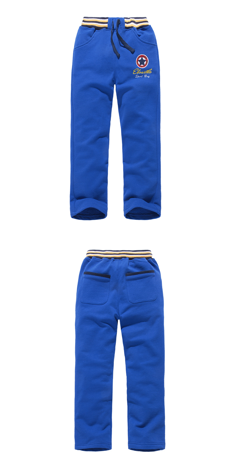 男童宝蓝色裤子